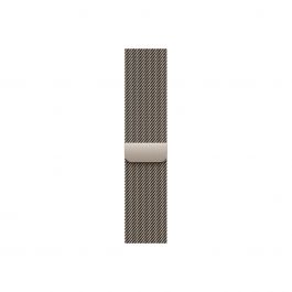 Apple – 46 mm-es natúr milánói szíj – M/L