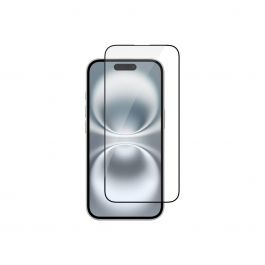 Dviced – iPhone 16 edge to edge edzett kijelzővédő üvegfólia applikátorral (Duo pack)