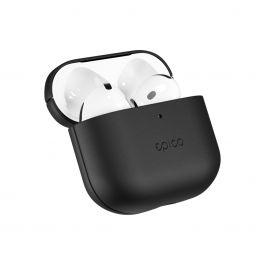 Epico – AirPods 4 Bőr tok - fekete