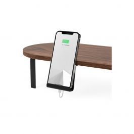 Woodcessories – Telefontartó monitor állványhoz - fekete