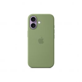 MagSafe-rögzítésű iPhone 17-szilikontok – világos mohazöld