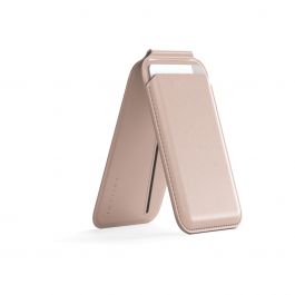 Satechi – vegán bőr MagSafe pénztárcaállvány - sivatagi rózsa