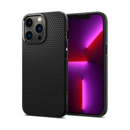 Spigen – Liquid Air iPhone 13 Pro tok - Fekete