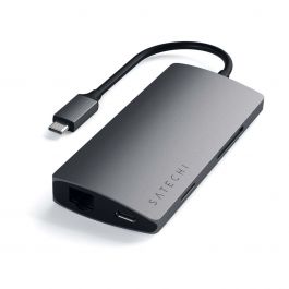 Satechi – Multi Port 4K Adapter (V2) - asztroszürke