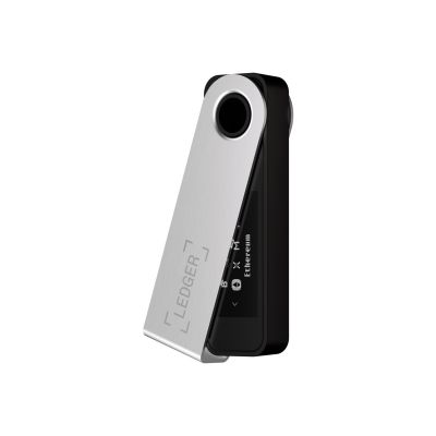 Ledger –  Nano S Plus kripto pénztárca DeFi és NFT támogatással - fekete