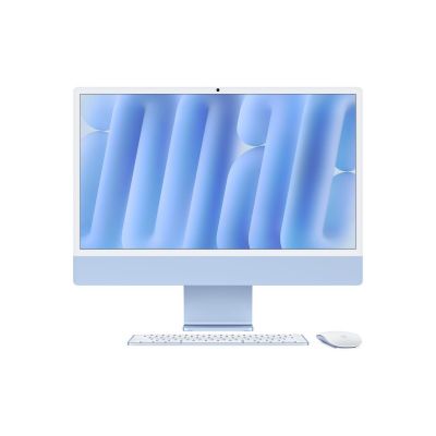 iMac 24” – M4 chip 10 magos CPU-val, 10 magos GPU-val, 16 GB egyesített memória, 256 GB - kék