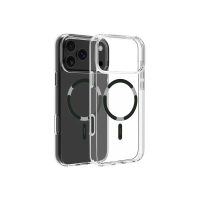 Dviced MagSafe iPhone 17 Pro Max átlátszó tok - Fekete