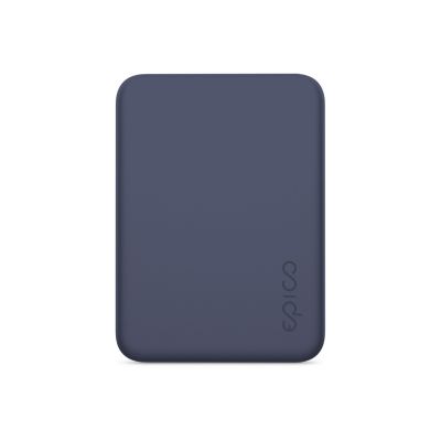 EPICO – 4200mAh mágneses (MagSafe kompatibilis) vezeték nélküli powerbank – kék