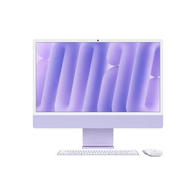 iMac 24” – M4 chip 10 magos CPU-val, 10 magos GPU-val, 16 GB egyesített memória, 512 GB - lila