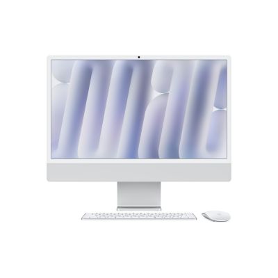 iMac 24” – M4 chip 8 magos CPU-val, 8 magos GPU-val, 16 GB egyesített memória, 256 GB - ezüst