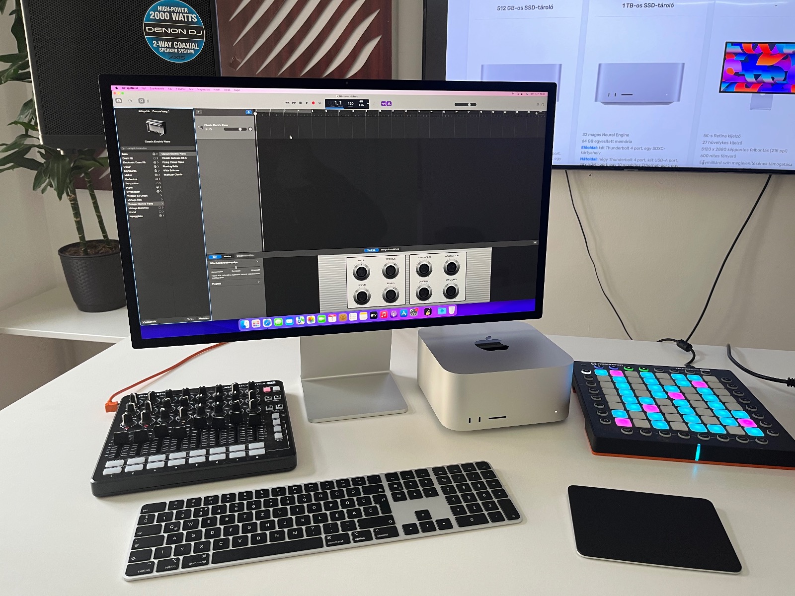 Apple Studio Display a stúdióban Apple Studio Display a stúdióban
