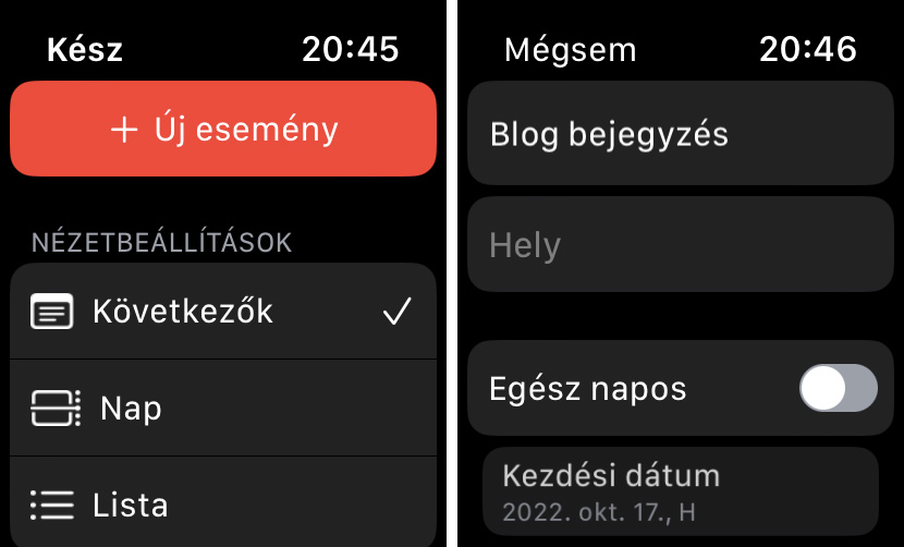 watchOS 9 &uacute;jdons&aacute;gok