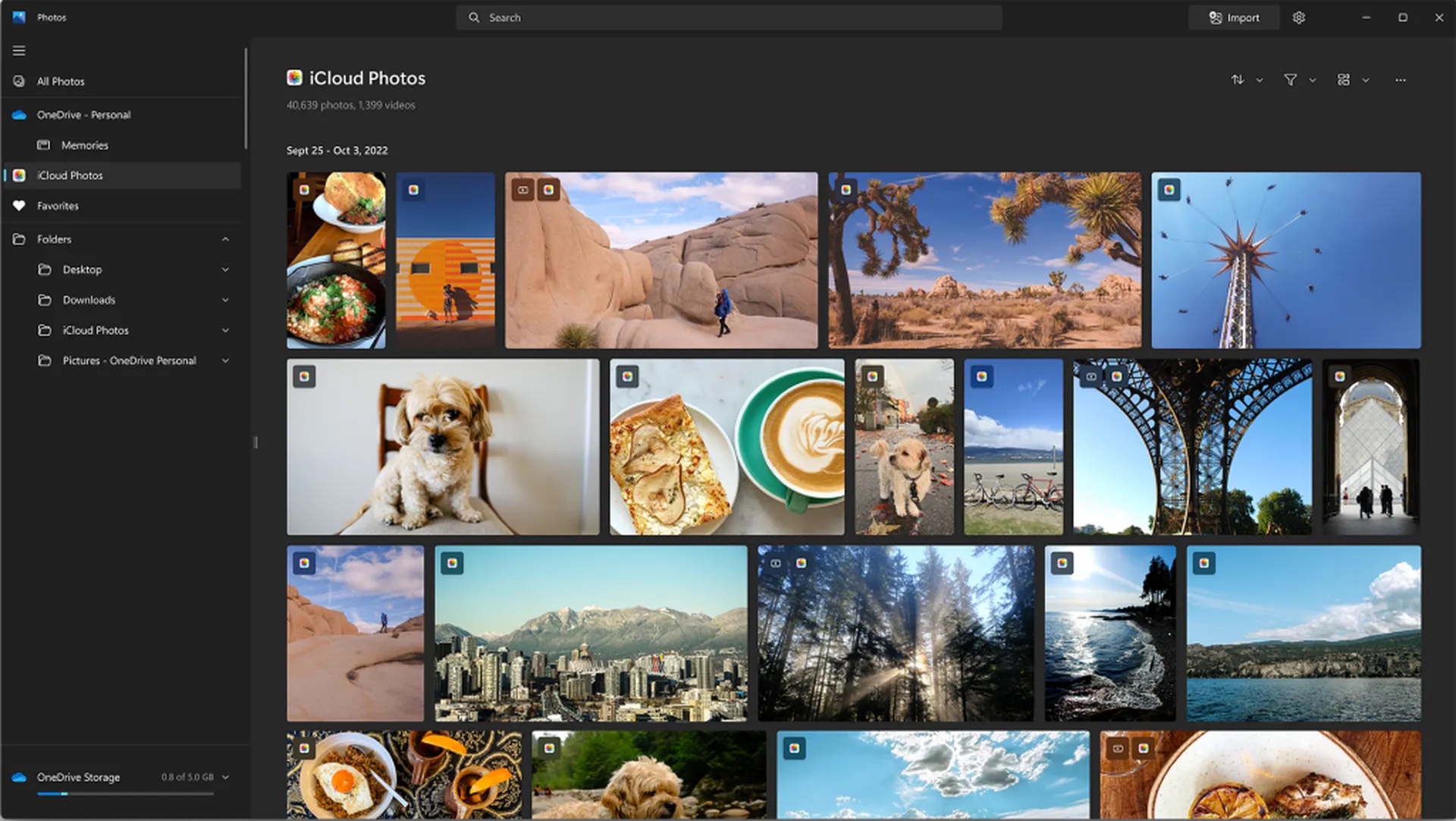 iCloud Photos Windows 11 oper&aacute;ci&oacute;s rendszer alatt