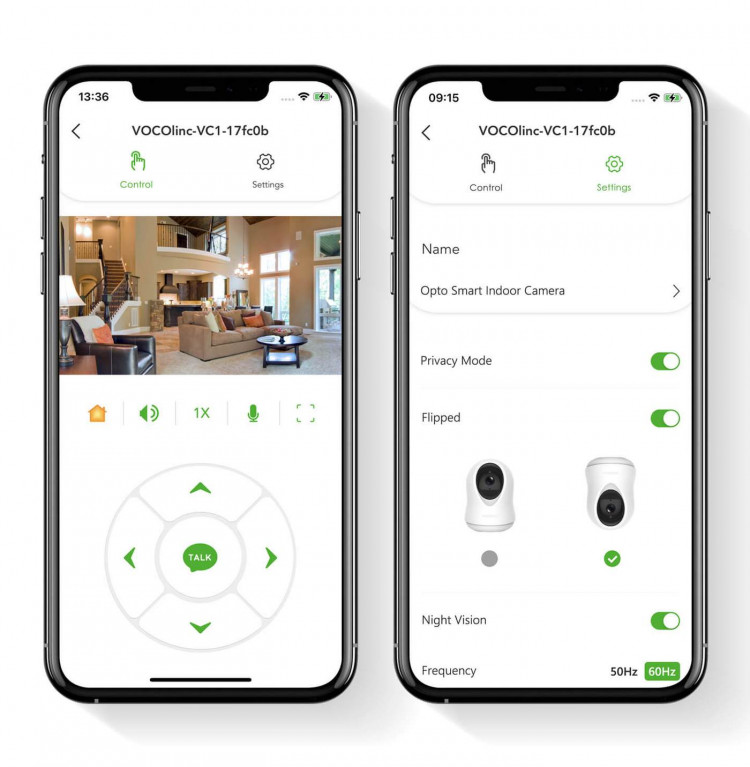 VOCOlinc VC1 HomeKit kamera app