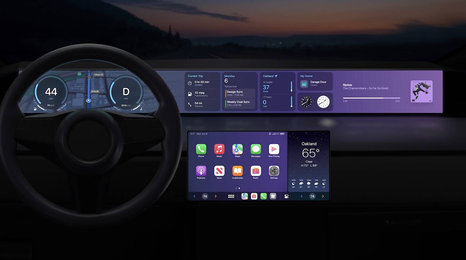 K&ouml;vetkező gener&aacute;ci&oacute;s Apple CarPlay