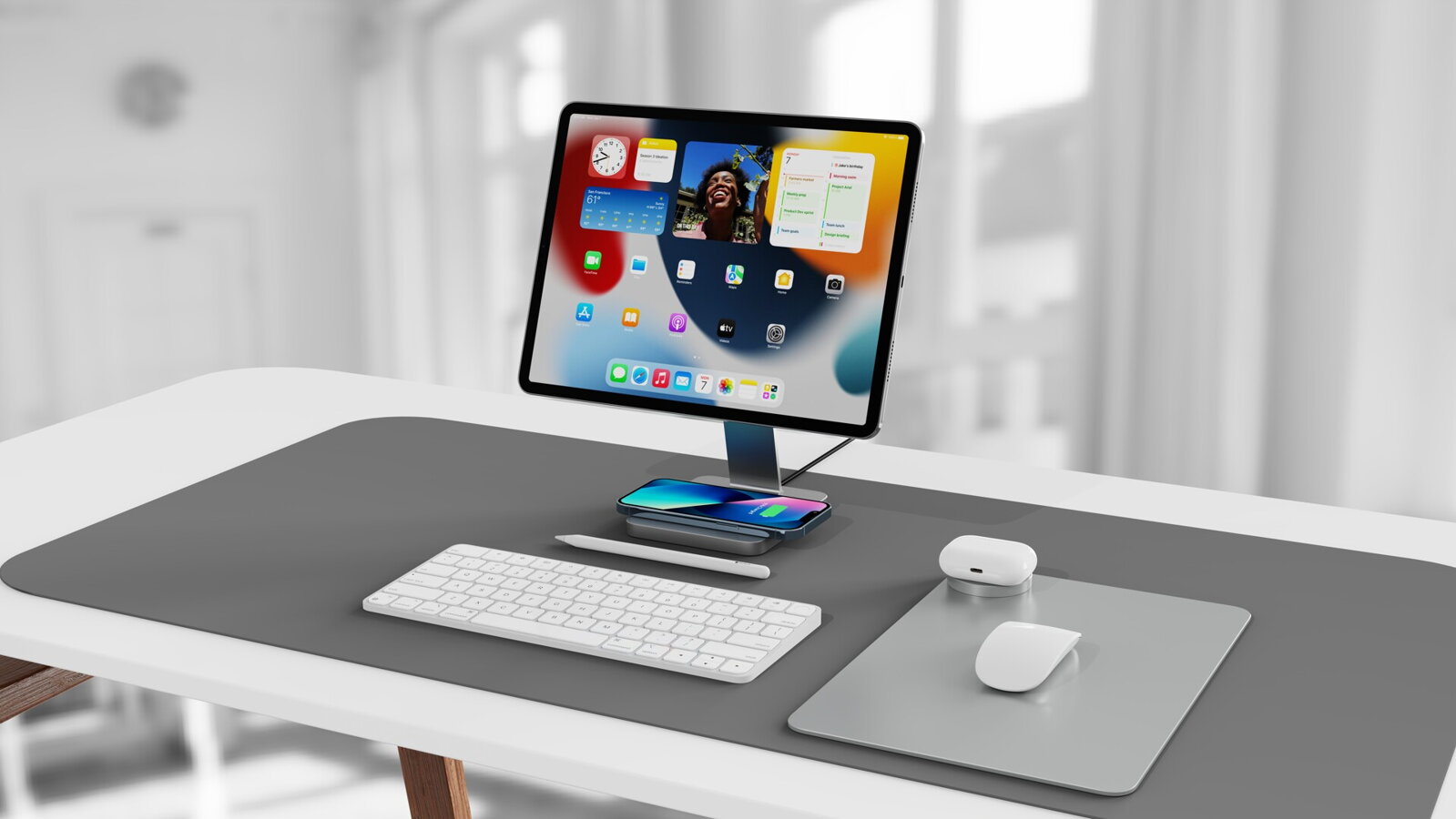 CubeNest vezet&eacute;k n&eacute;lk&uuml;li t&ouml;ltős iPad &aacute;llv&aacute;ny