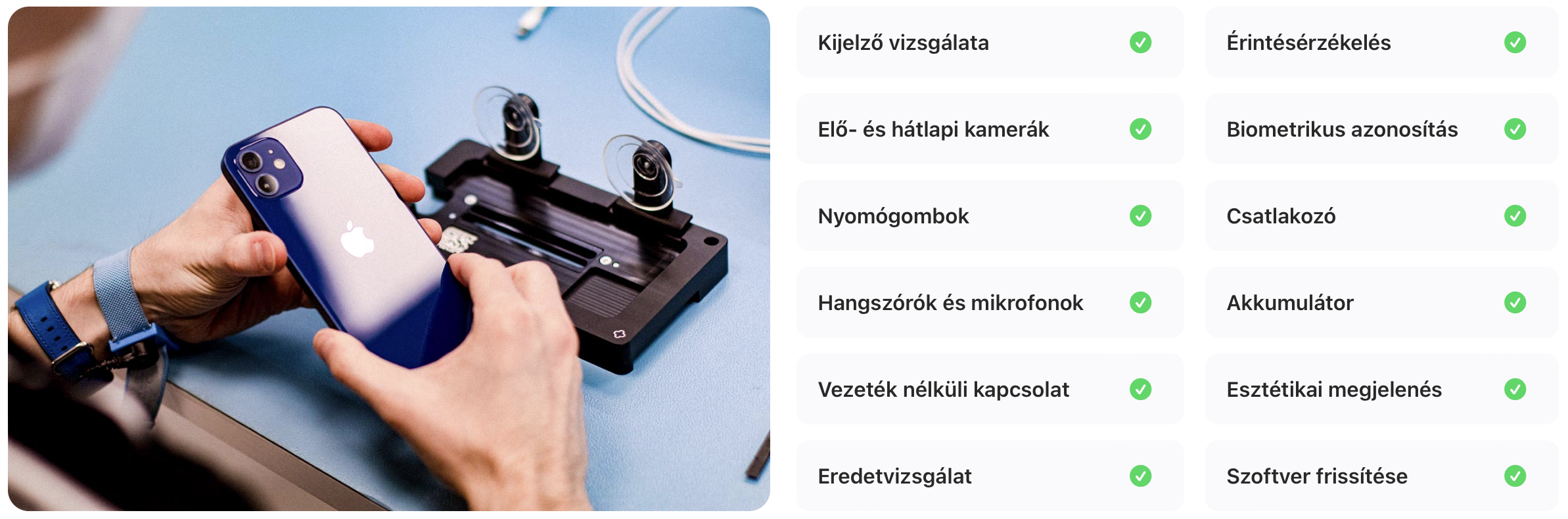 Bevizsg&aacute;lt haszn&aacute;lt iPhone