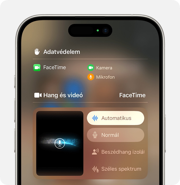 Beszédhang izolálása AirPods fülhallgatóval Beszédhang izolálása AirPods fülhallgatóval