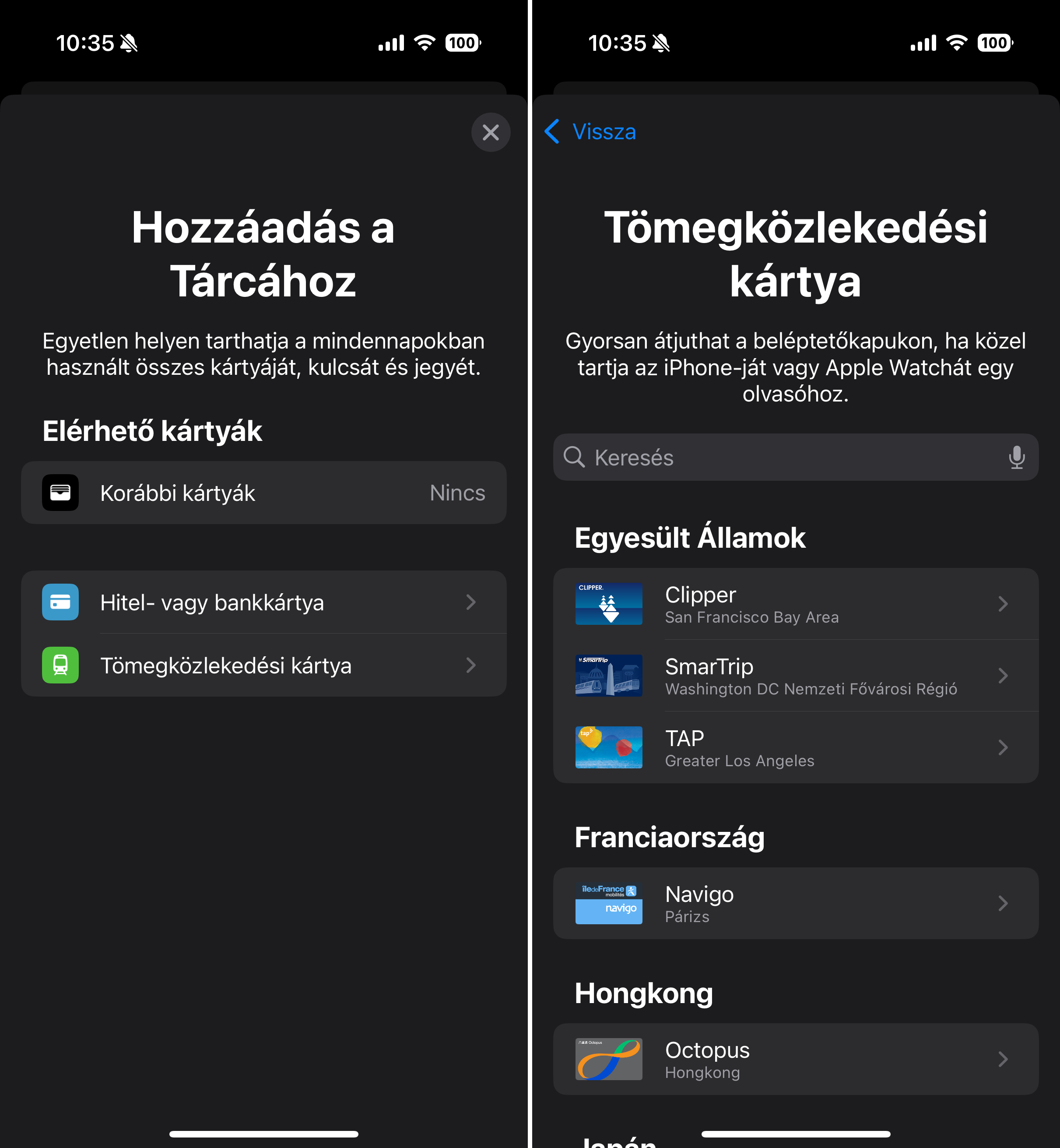 Apple T&aacute;rca be&aacute;ll&iacute;t&aacute;sa