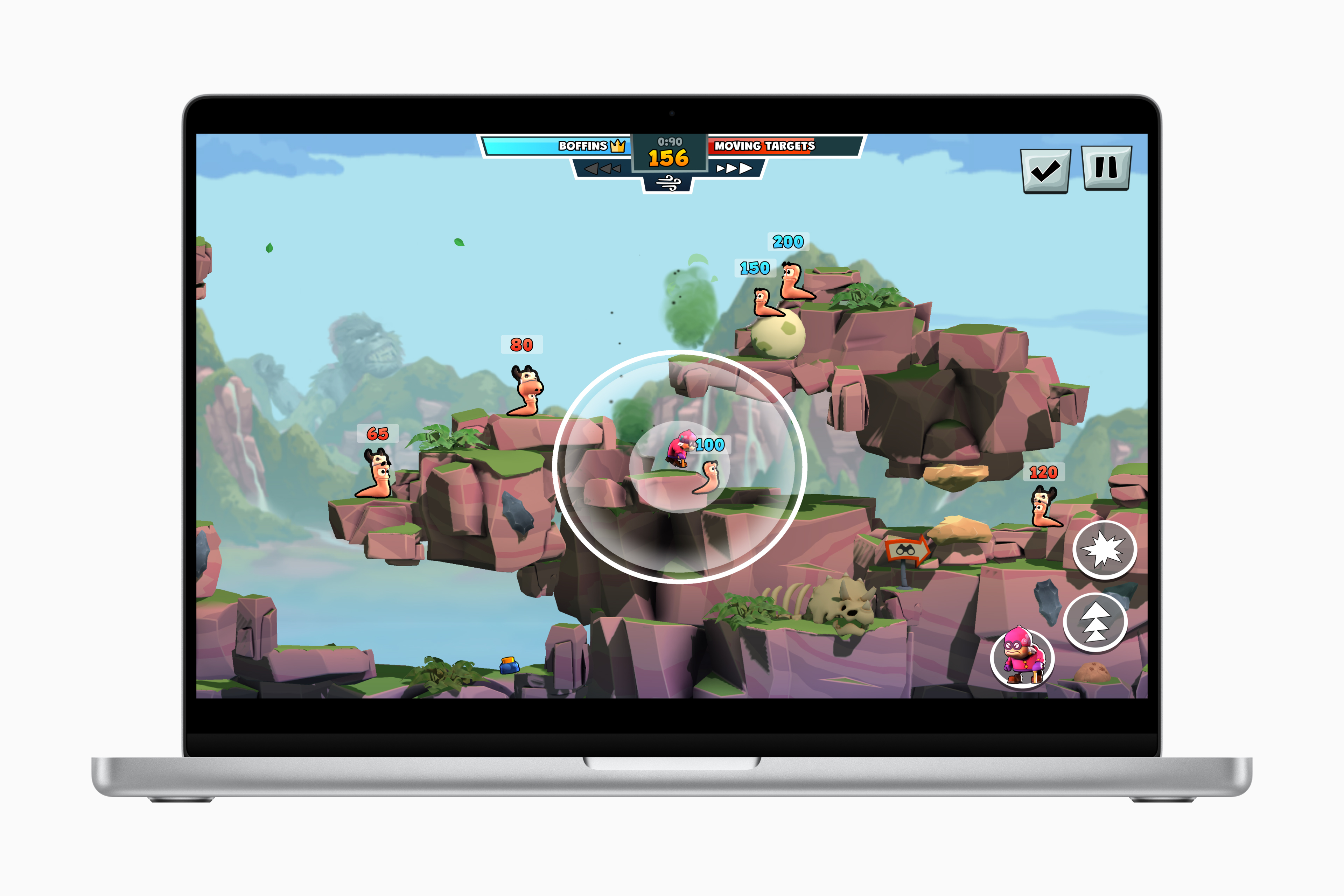Apple Arcade: Worms Across Worlds